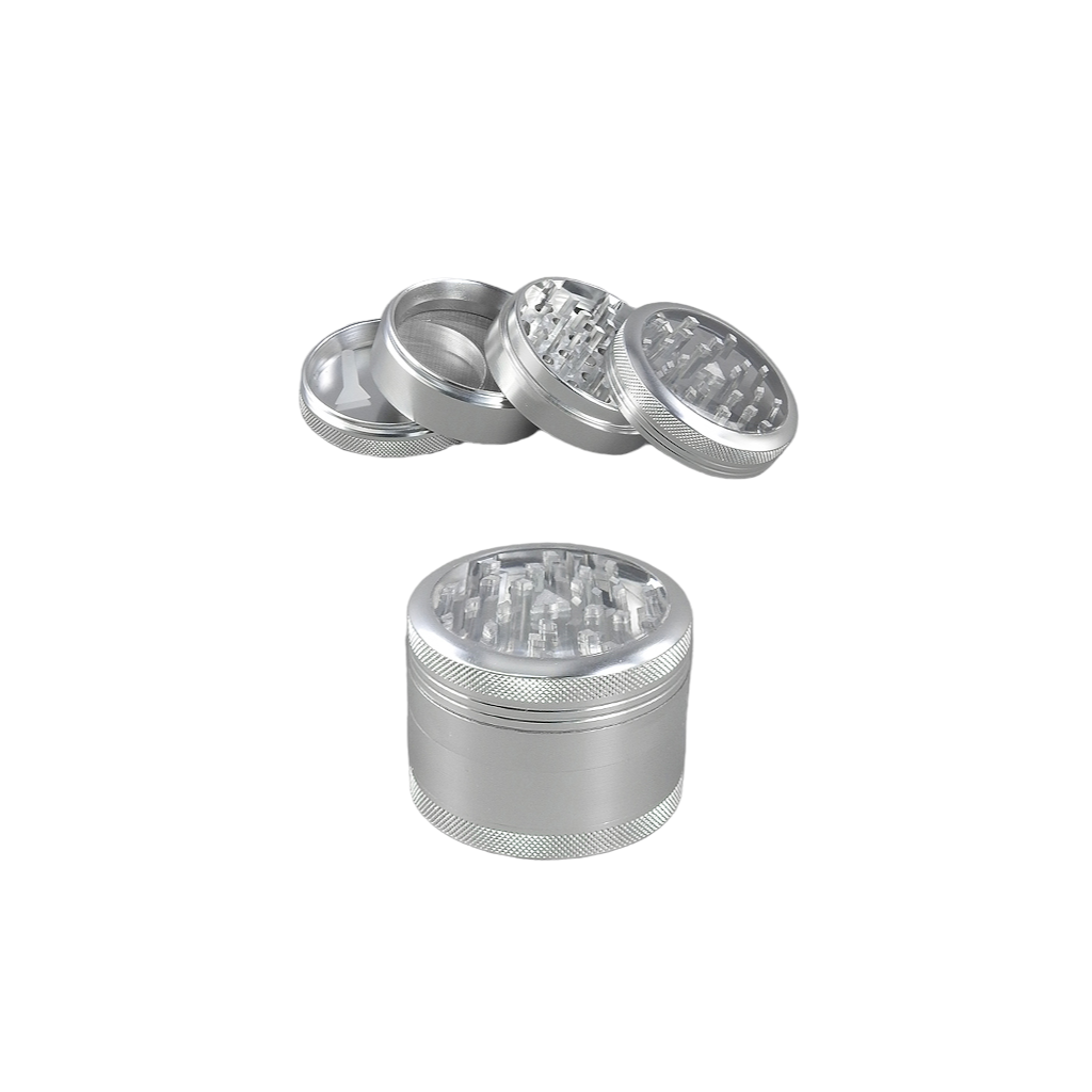 Alumiininen Grinderi Ikkunalla 4-Osainen 63Mm Grinderit