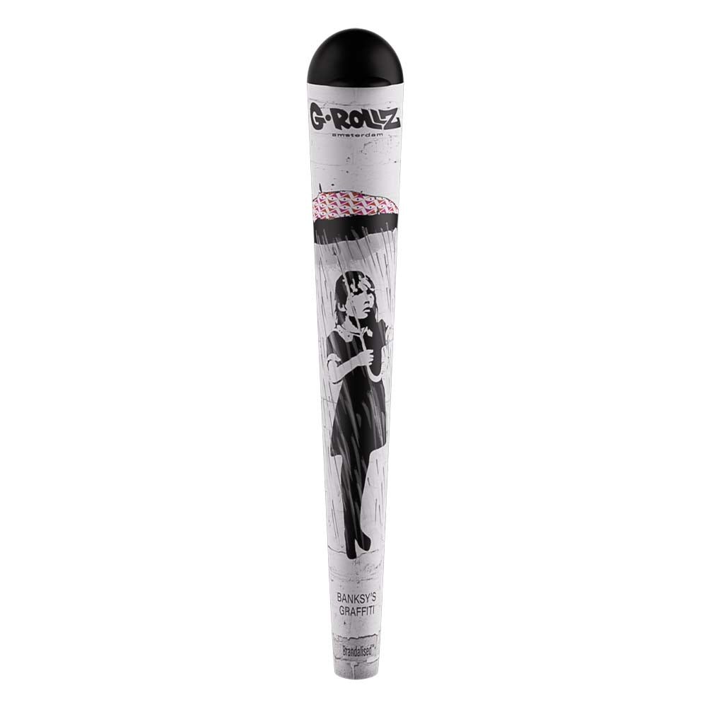 G-Rollz - Banksy's Graffiti 'Umbrella Girl' G-Tube Käärekotelo