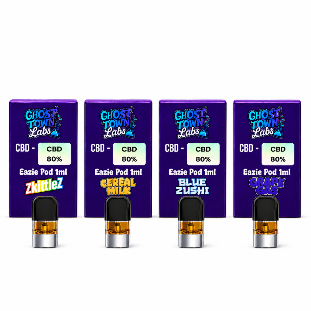 Ghost Town Labs - CBD 80% Eazie Pod 1ml