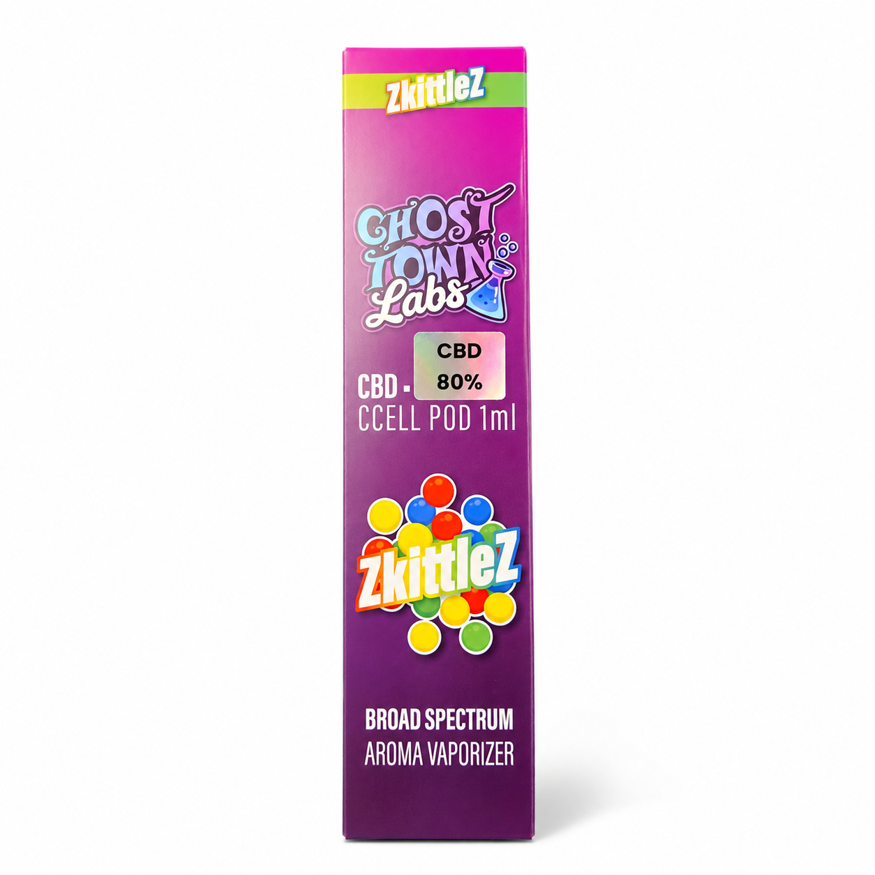 Ghost Town Labs - 80 % CBD-Vape, 1 ml