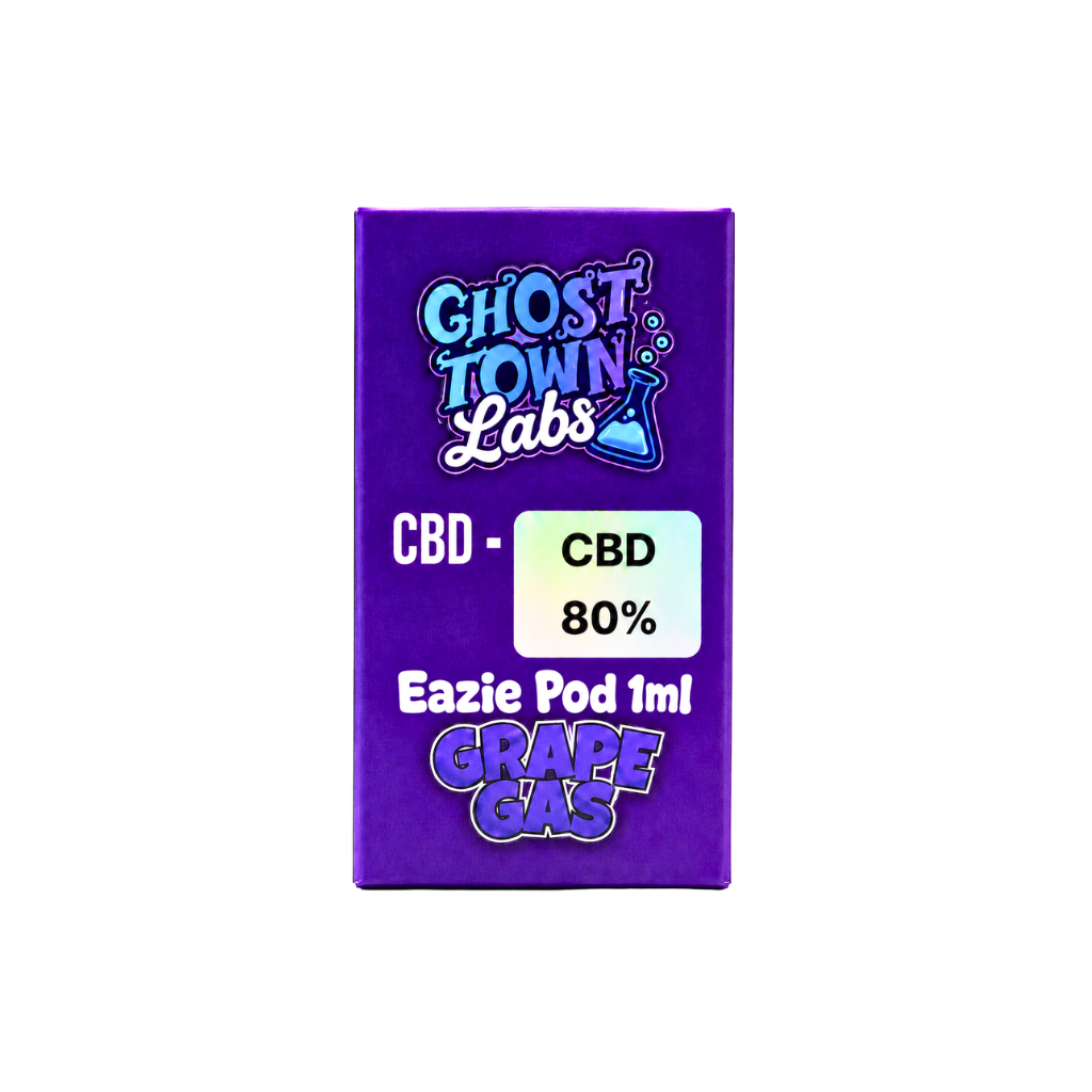 Ghost Town Labs - CBD 80% Eazie Pod 1ml