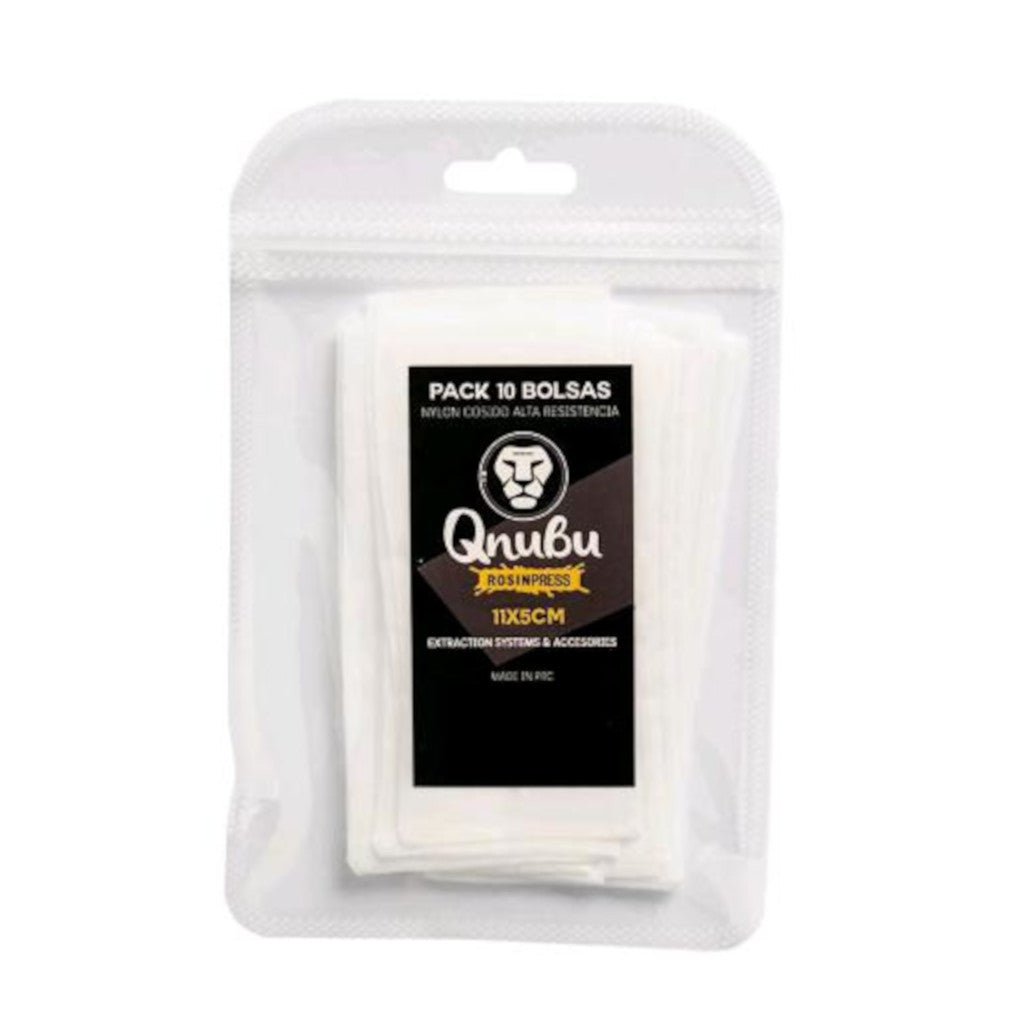 QNUBU - Rosin Press Bag (10kpl) - 11X5CM 15 MICRON
