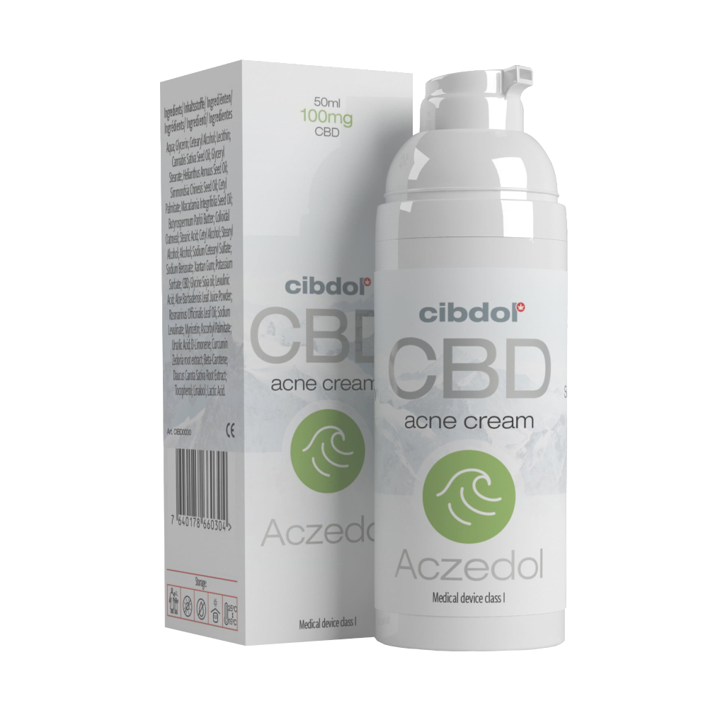 Cibdol - Aczedol Aknevoide 100Mg Cbd (50Ml) Cbd-Kosmetiikka