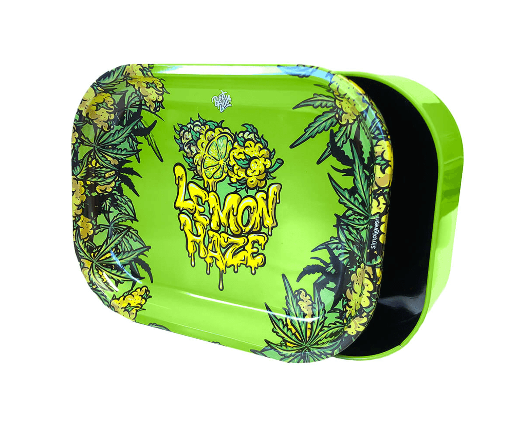 Best Buds - Lemon Haze Säilytysrasia Tarjottimella - Ghost Town Seeds