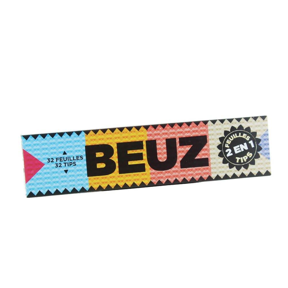 Beuz - King Size Ultra Thin Ohuet Paperit + Tipit - Ghost Town Seeds