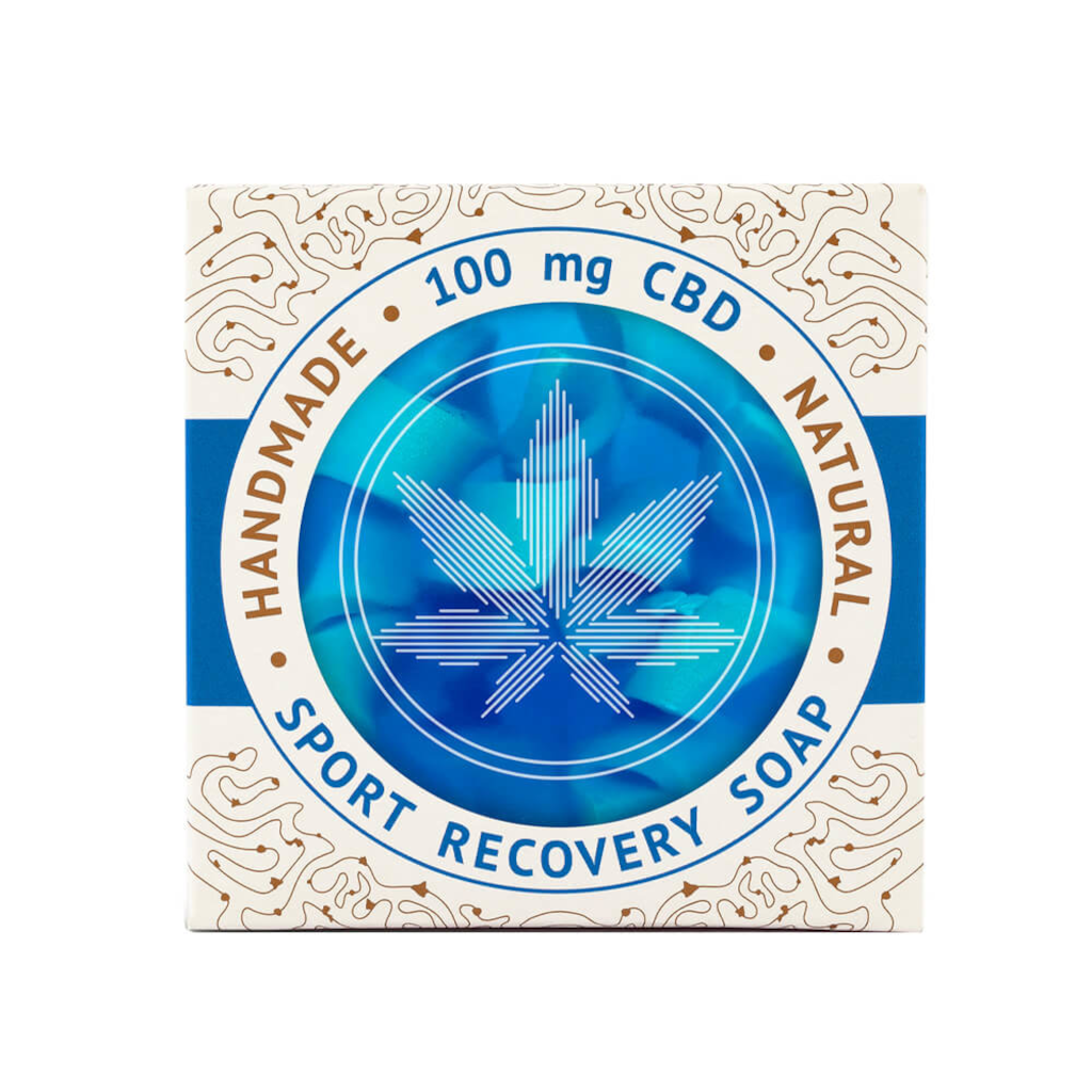 Cannaline - Käsintehty Palasaippua Sport Recovery 100Mg Cbd (110G) Cbd-Kosmetiikka