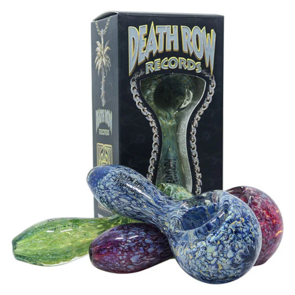 Death Row Records Colored Frit Hand Pipe Piiput