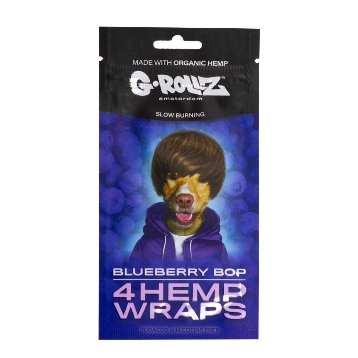 G-Rollz - Blueberry Bop Hamppu Bluntti Paperit 4Kpl Bluntit
