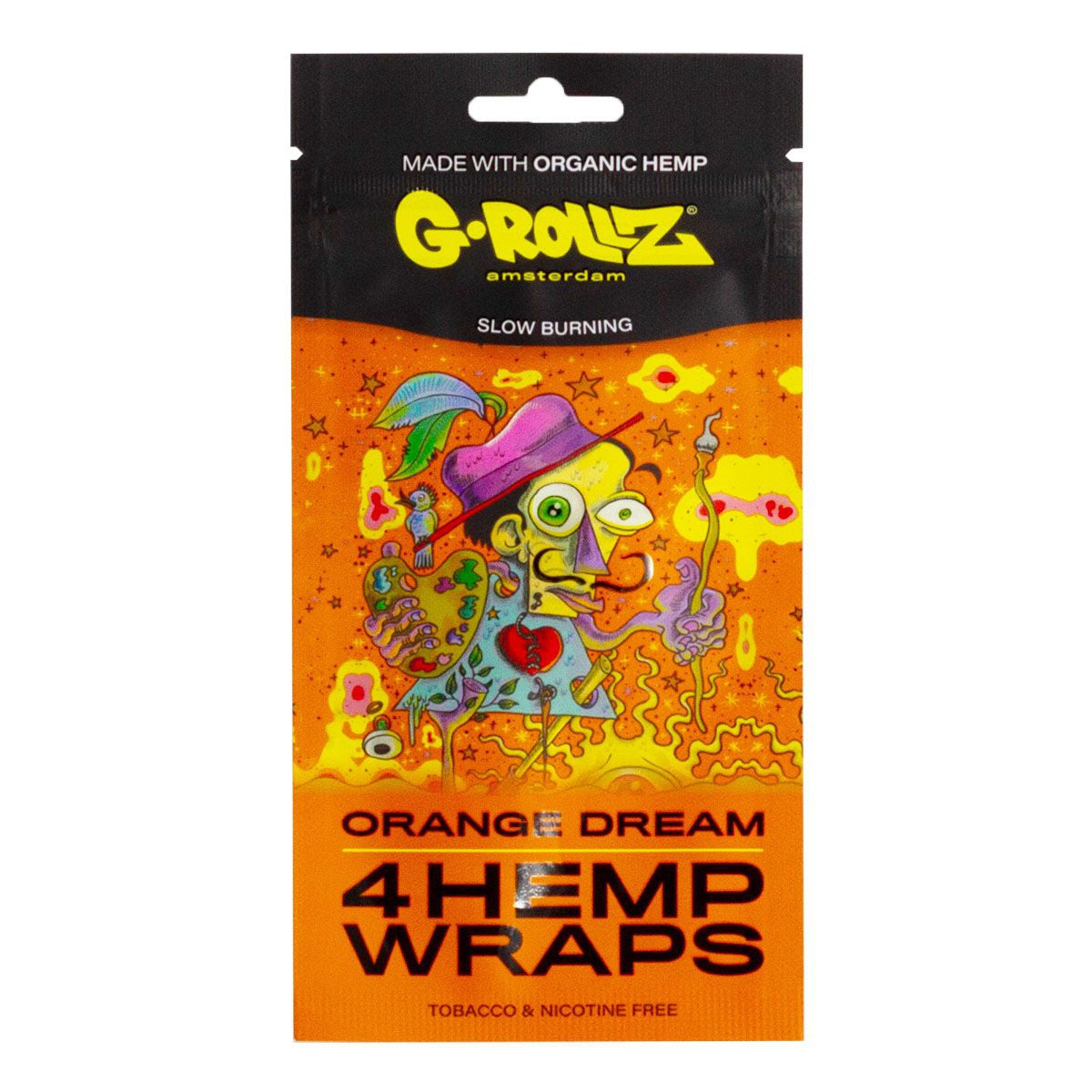 G-Rollz - Orange Dream Hamppu Bluntti Paperit 4Kpl Bluntit