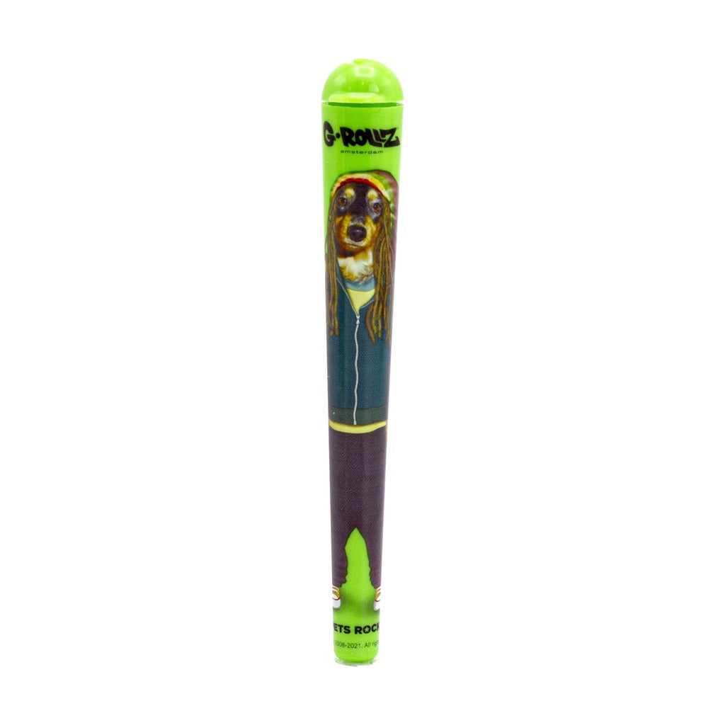 G-Rollz 'Reggae' G-Tube Joint Tube - Ghost Town Seeds