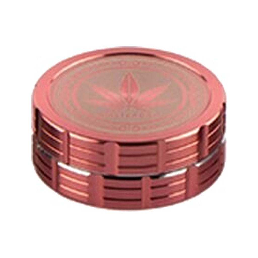 Grace Glass Amsterdam Grinder 2-Piece 50 mm pink - Ghost Town Seeds