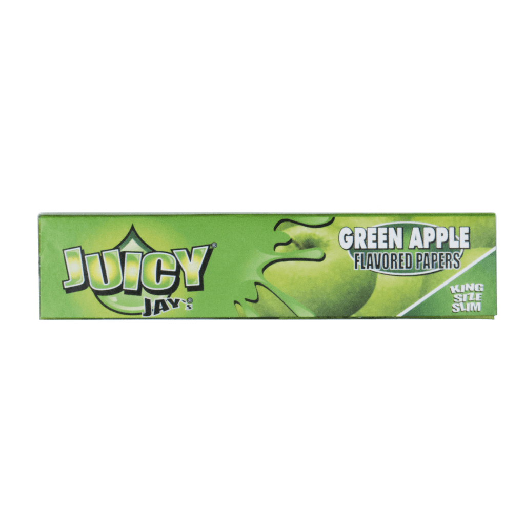 Juicy Jay's - Green Apple Pitkät Paperit - Ghost Town Seeds