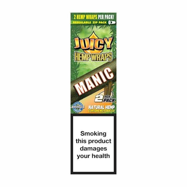 Juicy Jay's - Manic Hemp Blunt Wraps 2kpl - Ghost Town Seeds