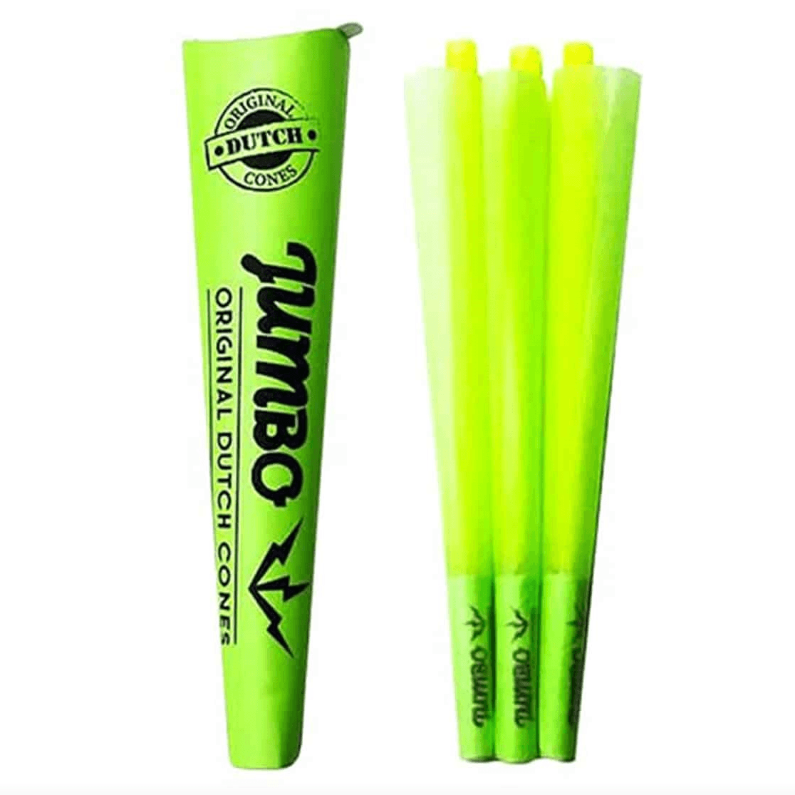 Jumbo - Green King-Size Cones 3kpl - Ghost Town Seeds