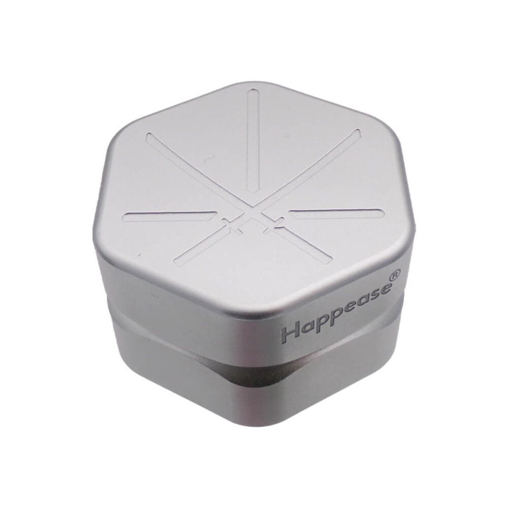 Happease - Katana Aluminiinen Grinderi 2-Osainen 60Mm (Hopea) Grinderit