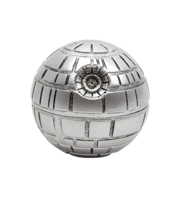 Metallinen Dark Star Grinderi 3-osainen 55mm - Ghost Town Seeds