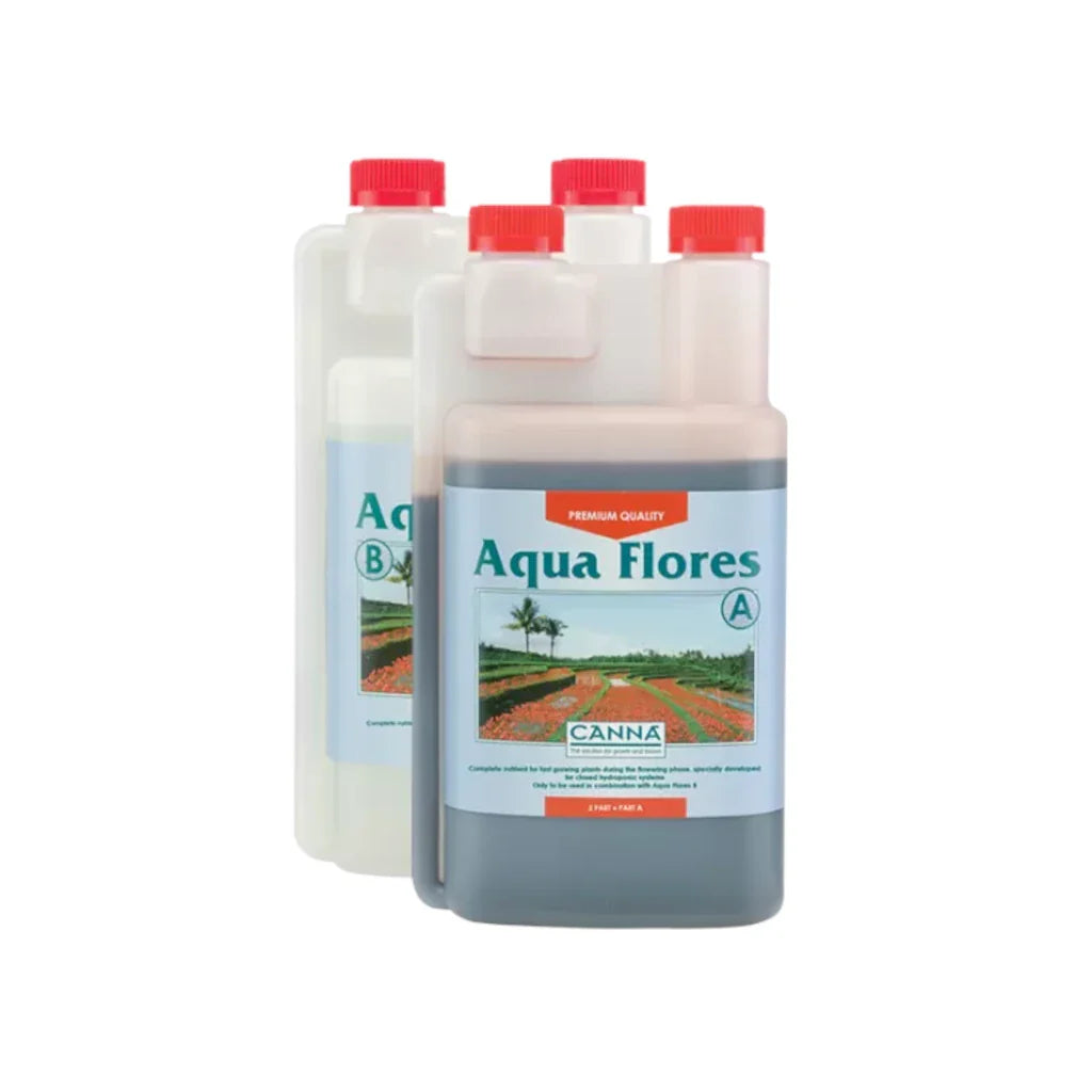CANNA Aqua Flores A + B 1L Ravinteet Ja Lisäravinteet