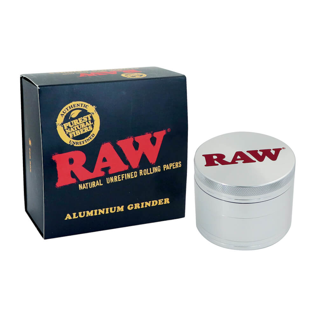 Raw - Original Aluminiinen Grinderi 4-Osainen 55Mm Grinderit