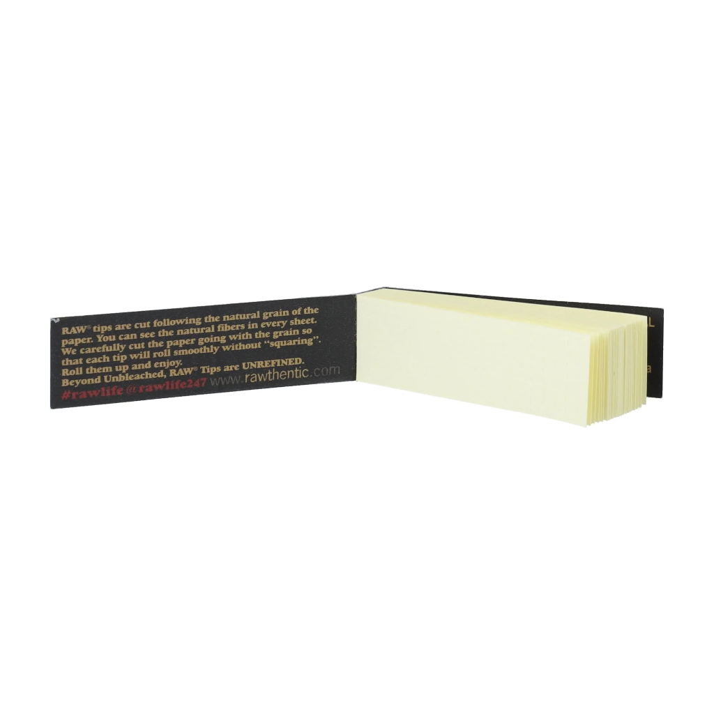 Raw - Black Ohuet Tipit 50Kpl Filtterit &