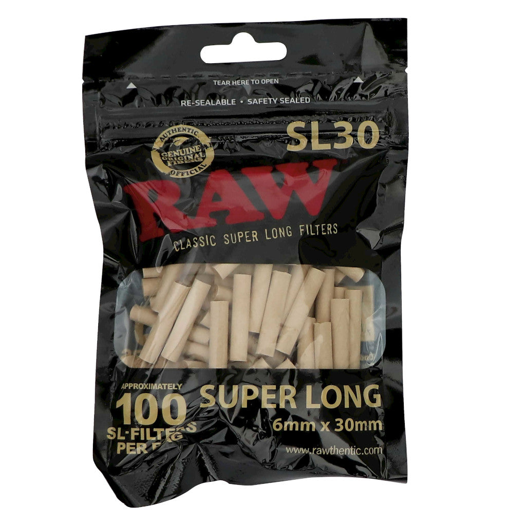 RAW - Black SL30 Filters (100 kpl)