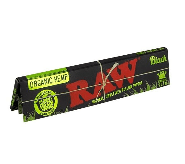 RAW - Black Organic Pitkät Paperit - Ghost Town Seeds