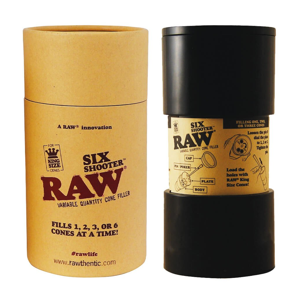 RAW - Six Shooter King Size Cone Täyttäjä Työkalut