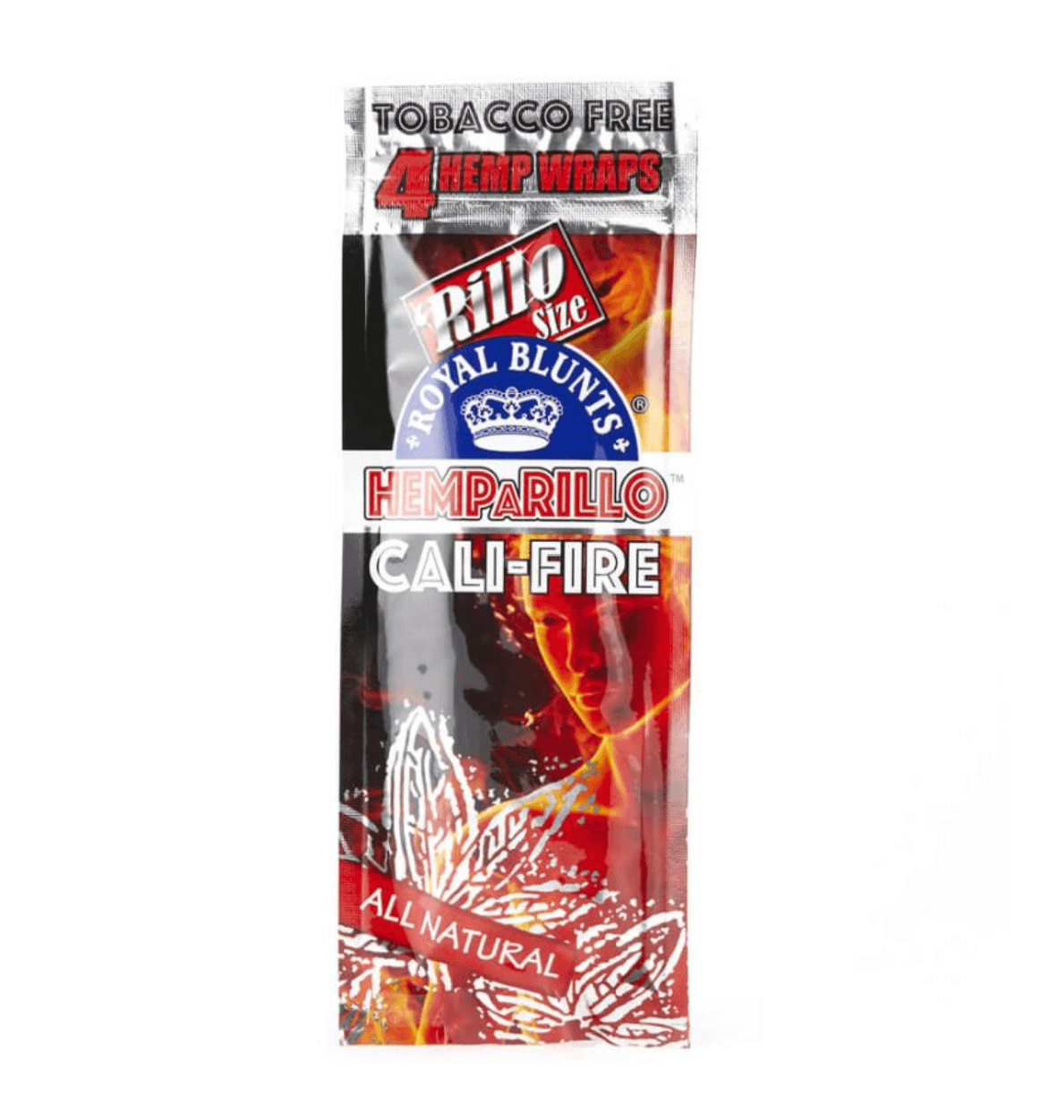 Royal Blunts Hemparillo - Cali-Fire Hemp Blunt Wraps 4kpl - Ghost Town Seeds