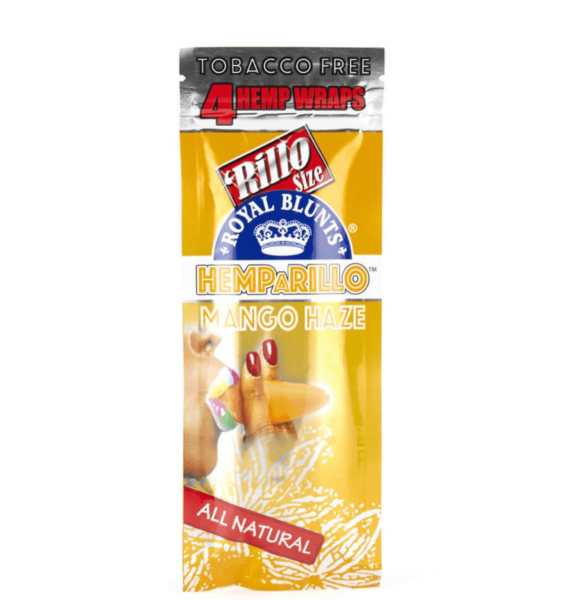 Royal Blunts Hemparillo - Mango Haze Hemp Blunt Wraps 4kpl - Ghost Town Seeds