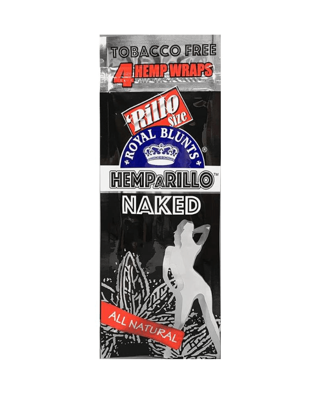 Royal Blunts Hemparillo - Naked Hemp Blunt Wraps 4kpl - Ghost Town Seeds