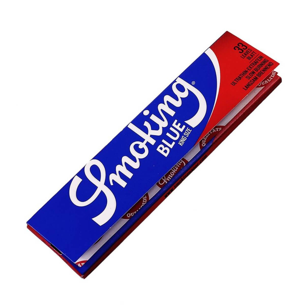 Smoking - Blue Ks Ultraohuet Leveät Pitkät Paperit