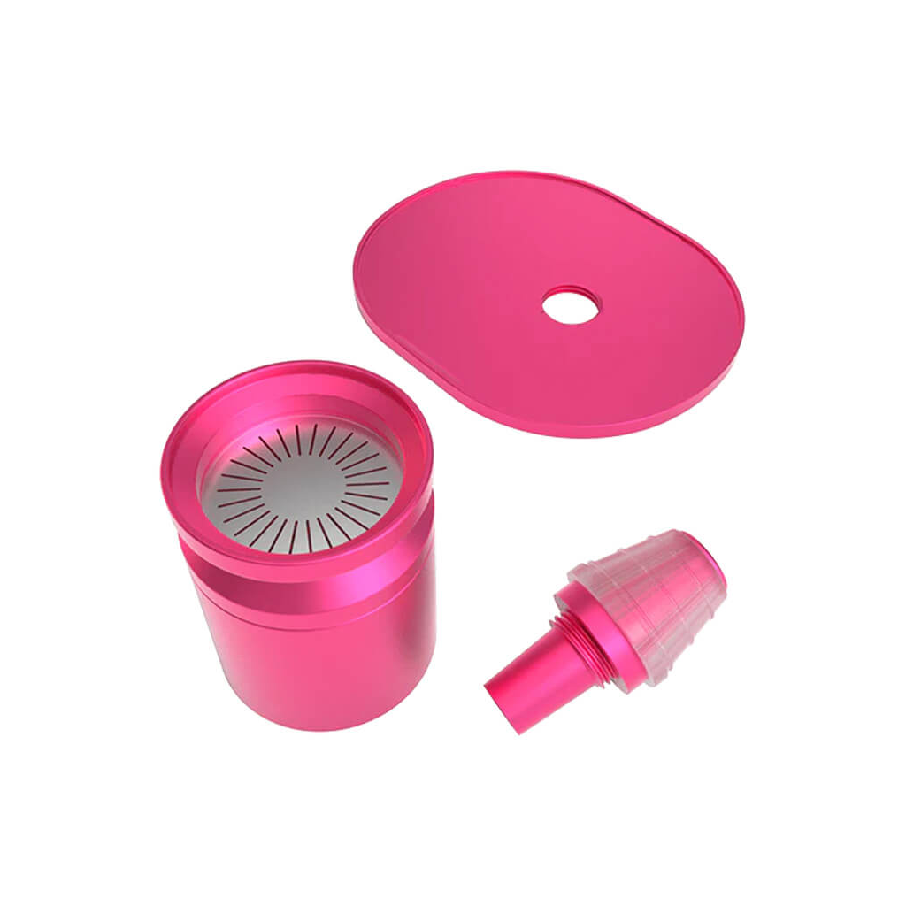 Stündenglass - Kompact Gravity Infuser (Pinkki) Bongi