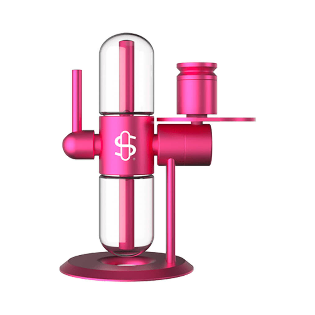 Stündenglass - Kompact Gravity Infuser (Pinkki) Bongi