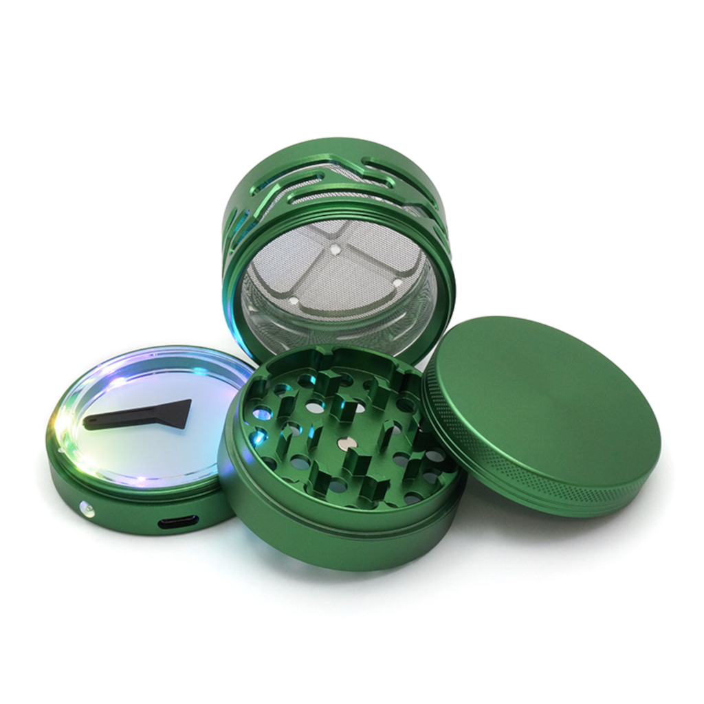 Supra Grinderi 4-osainen 63 mm (Vihreä) Grinderit