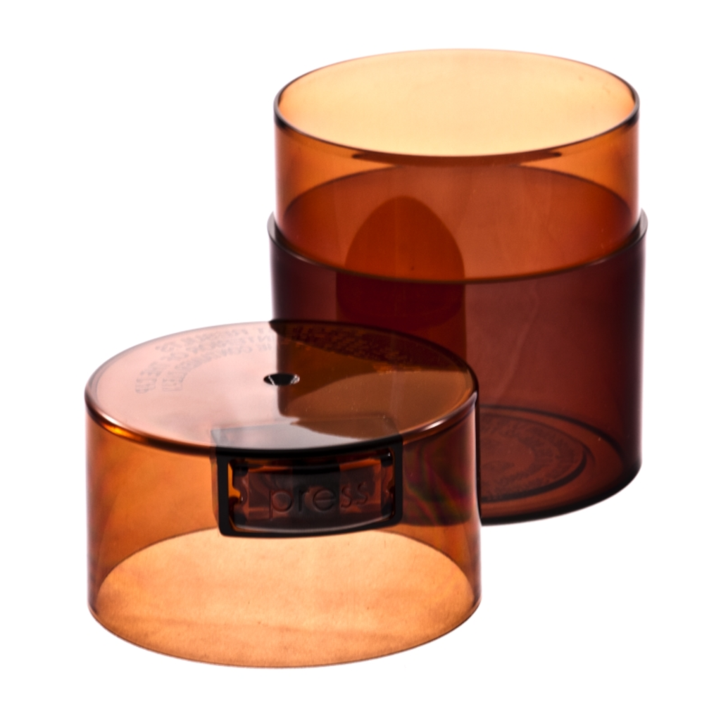 TightVac Smell-Proof Storage Jar - Brown