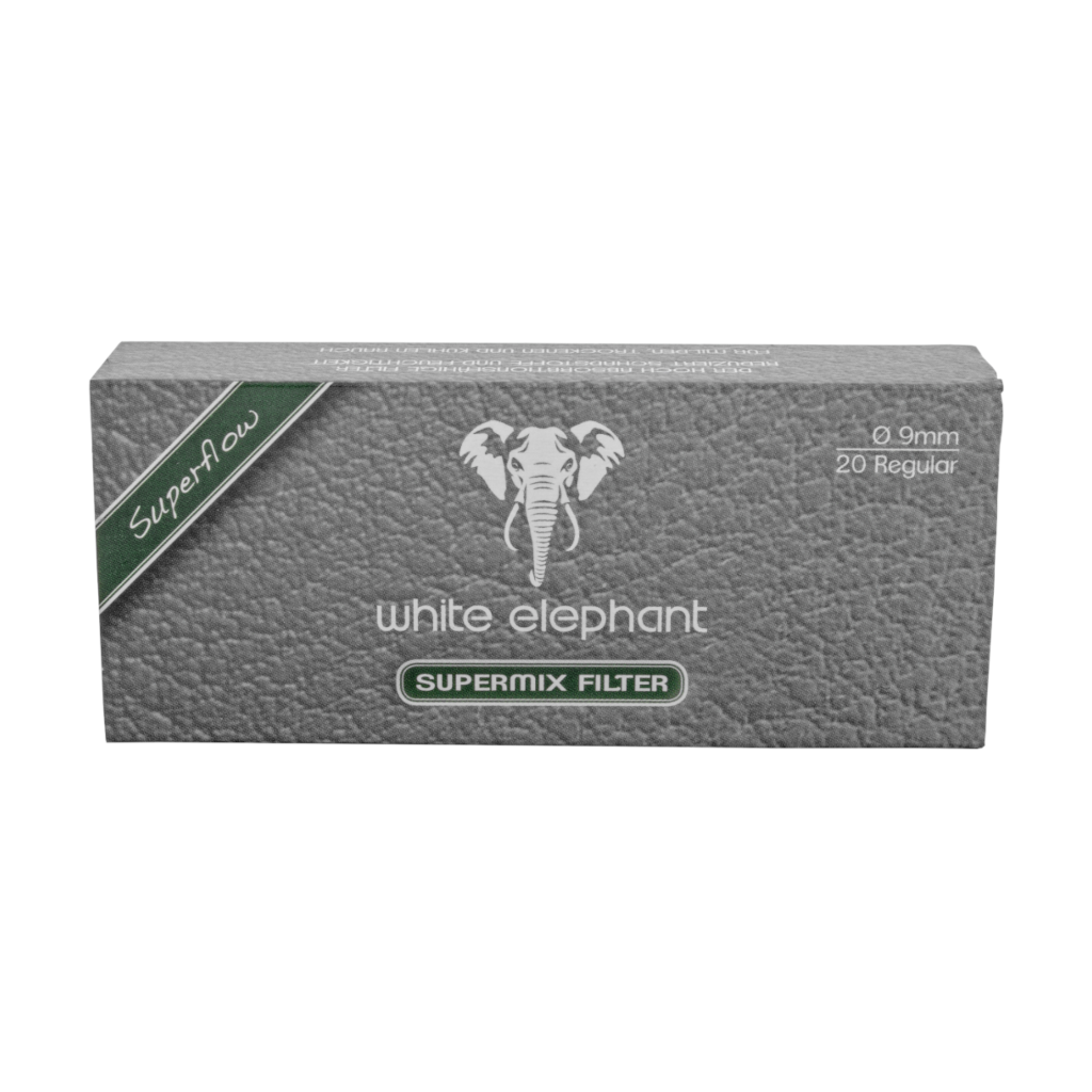 White Elephant - 9Mm Super Mix Filtterit 20Kpl & Tipit