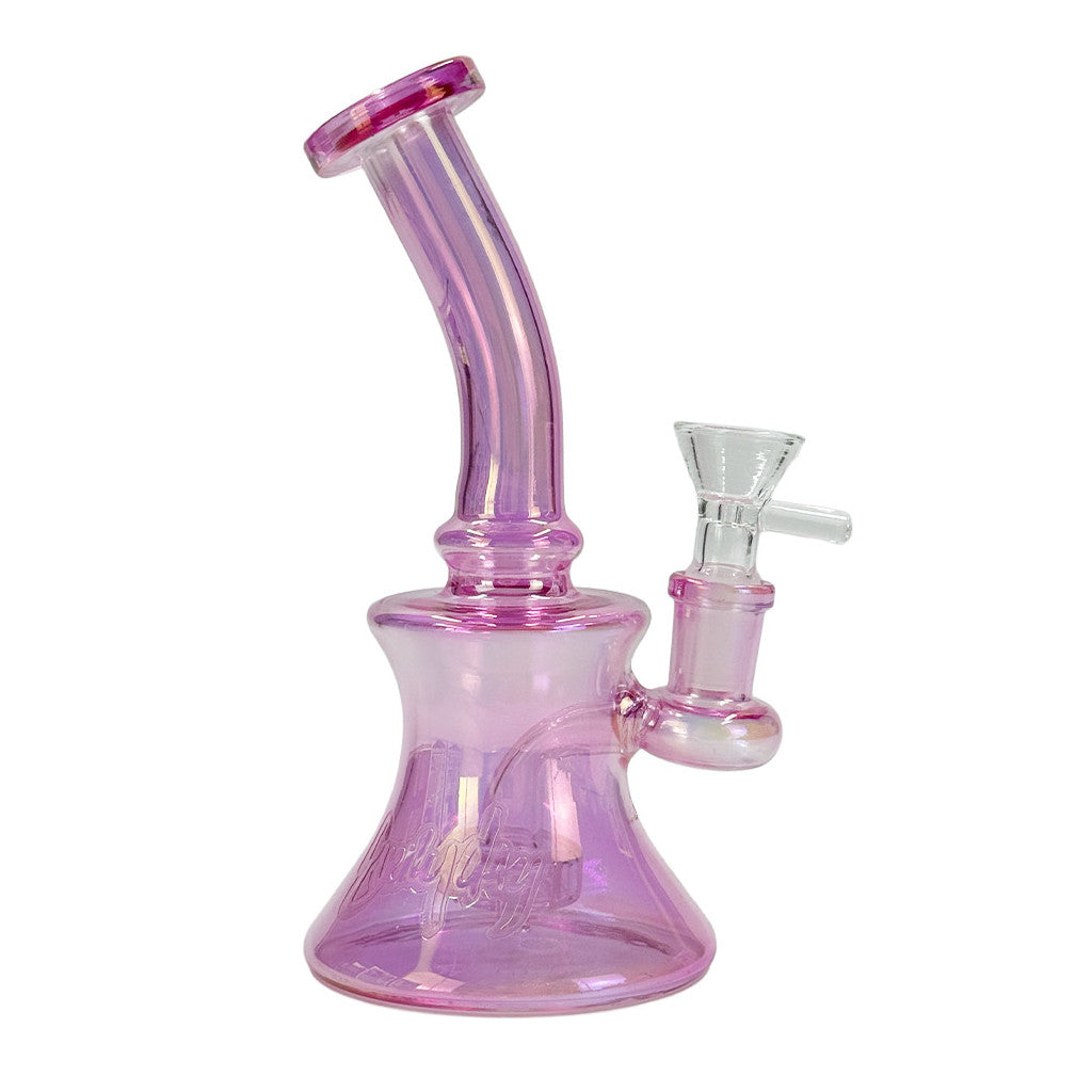 Dogg lbs - Everyday 5″ Electro Plated Rig Pinkki Bubbleri