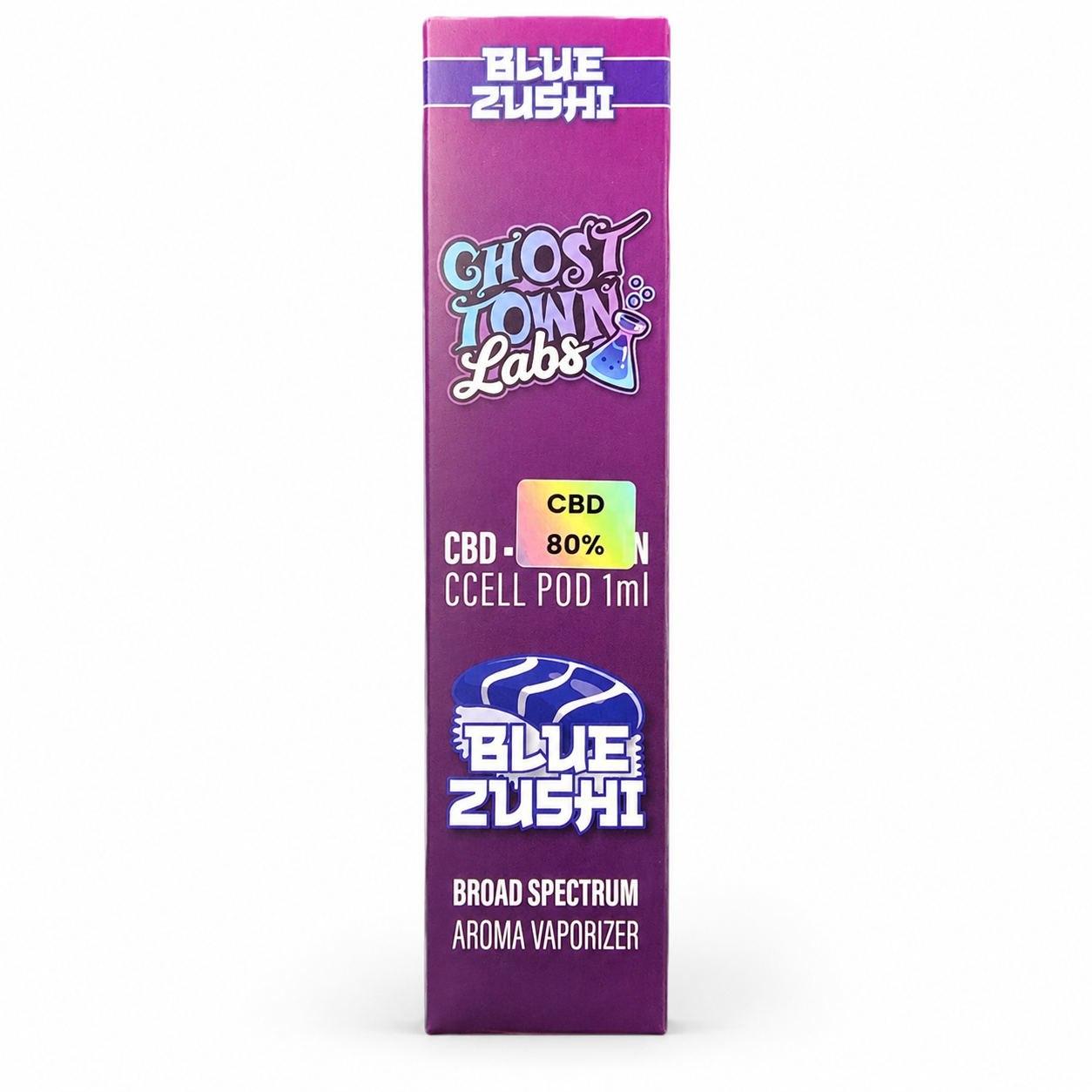 Ghost Town Labs - 80 % CBD-Vape, 1 ml