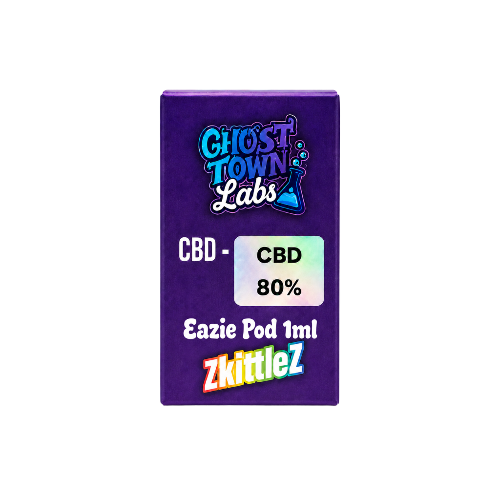 Ghost Town Labs - CBD 80% Eazie Pod 1ml