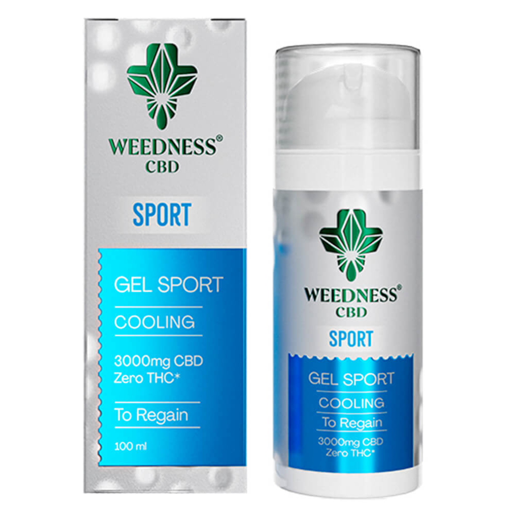 Weedness Cbd - Urheiluun Viilentävä Lihas- Ja Nivelgeeli 3000Mg (100Ml) Cbd-Kosmetiikka