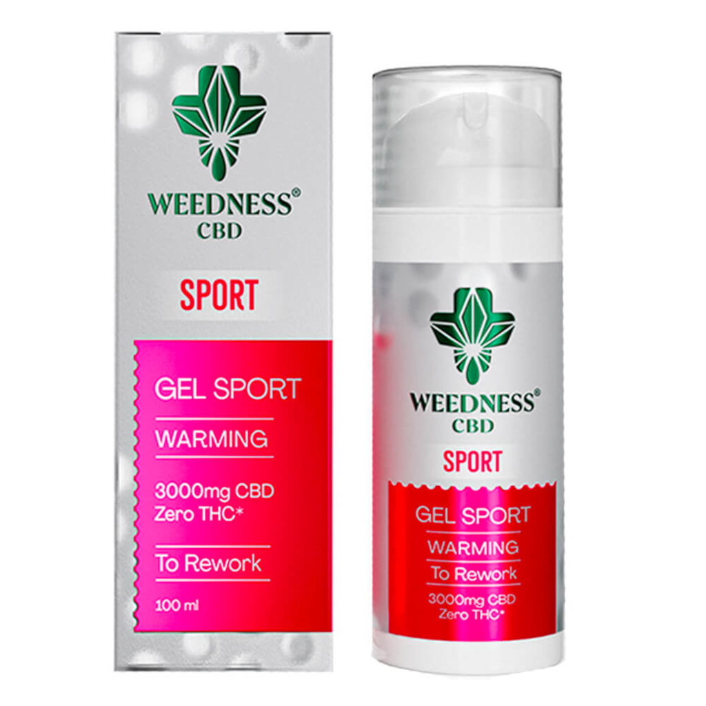 Weedness Cbd - Lämpögeeli Urheiluun 3000Mg (100Ml) Cbd-Kosmetiikka