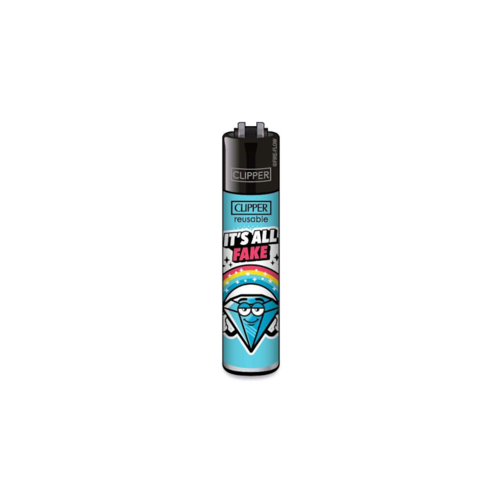 Clipper - Snappy Slogan Sytytin It’s All Fake Sytyttimet