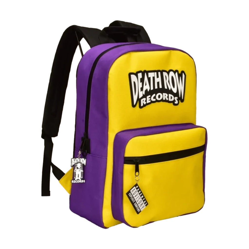 Death Row Records - Hajutiivis Reppu (Keltainen-Violetti)