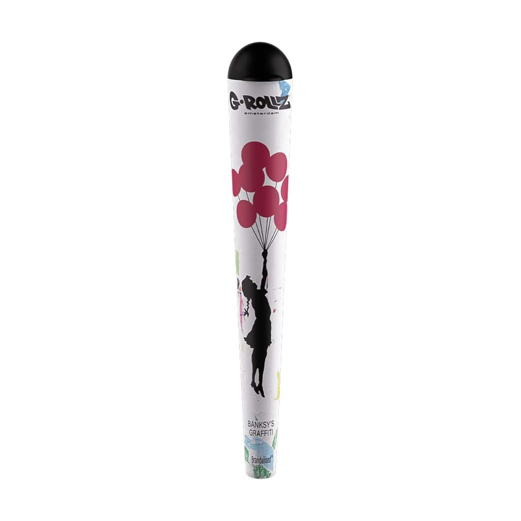 G-Rollz Banksy's Graffiti 'Balloon Girl' G-Tube Joint Tube - Ghost Town Seeds