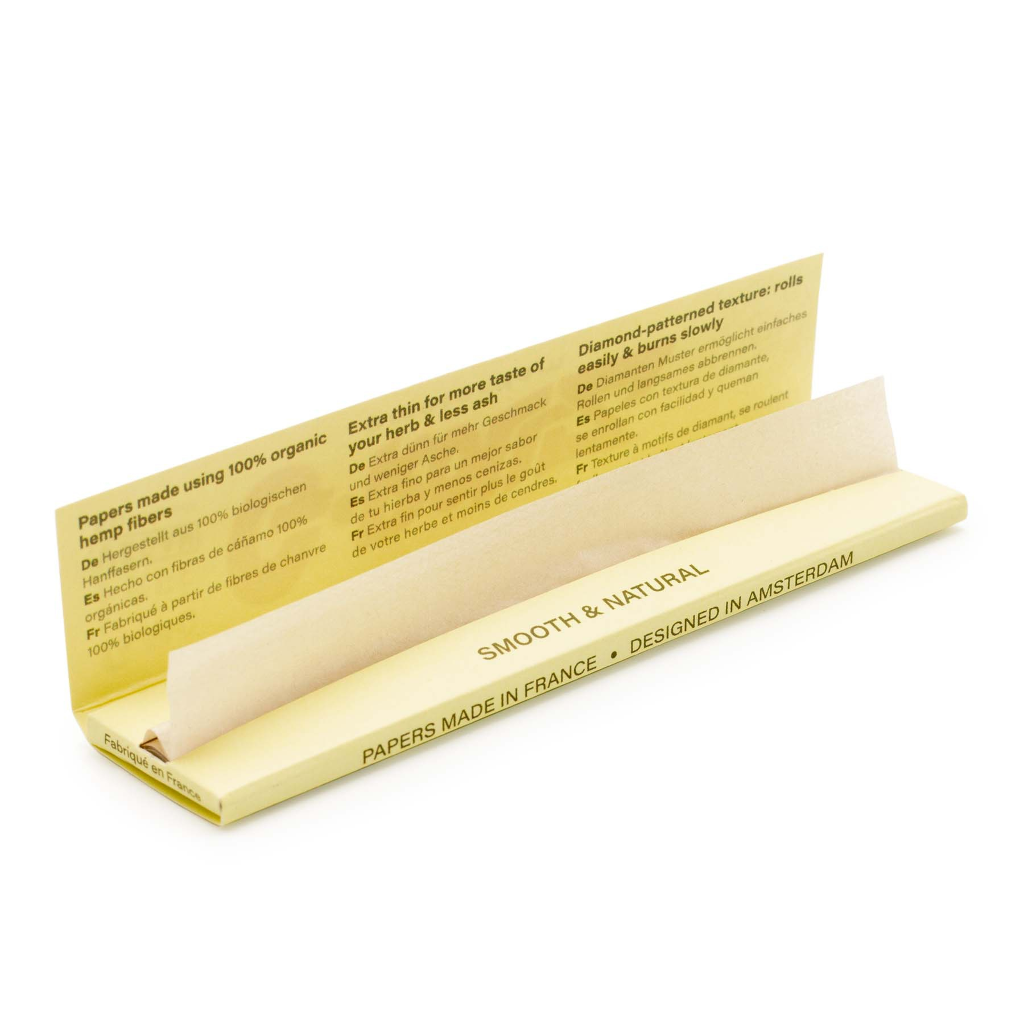 G-Rollz - Organic Hemp Ks Slim Ultraohuet Pitkät Paperit