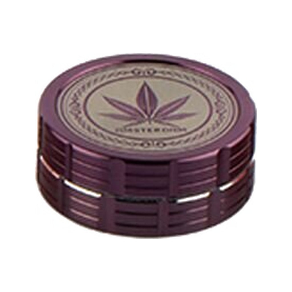 Grace Glass Amsterdam Grinder 2-Piece 50 mm purple - Ghost Town Seeds
