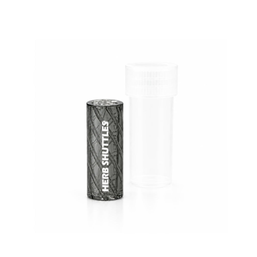 Herb Shuttles - Lasi Spiraalitippi 10mm (Musta)