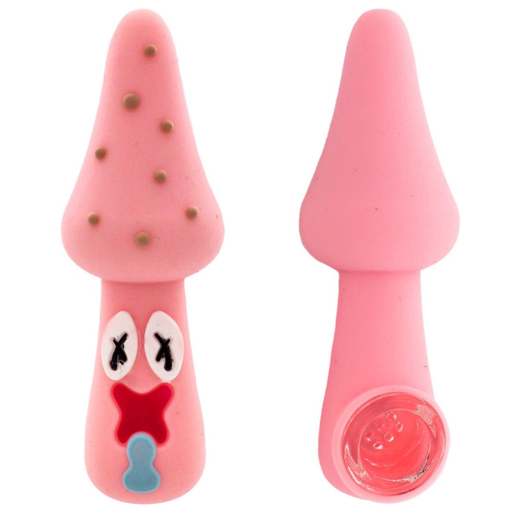 Mushroom Silicone Pipe