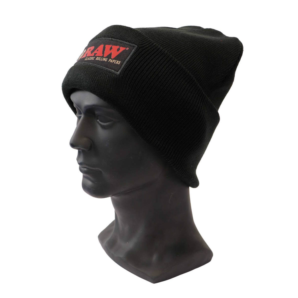 RAW - Beanie Hat, Black