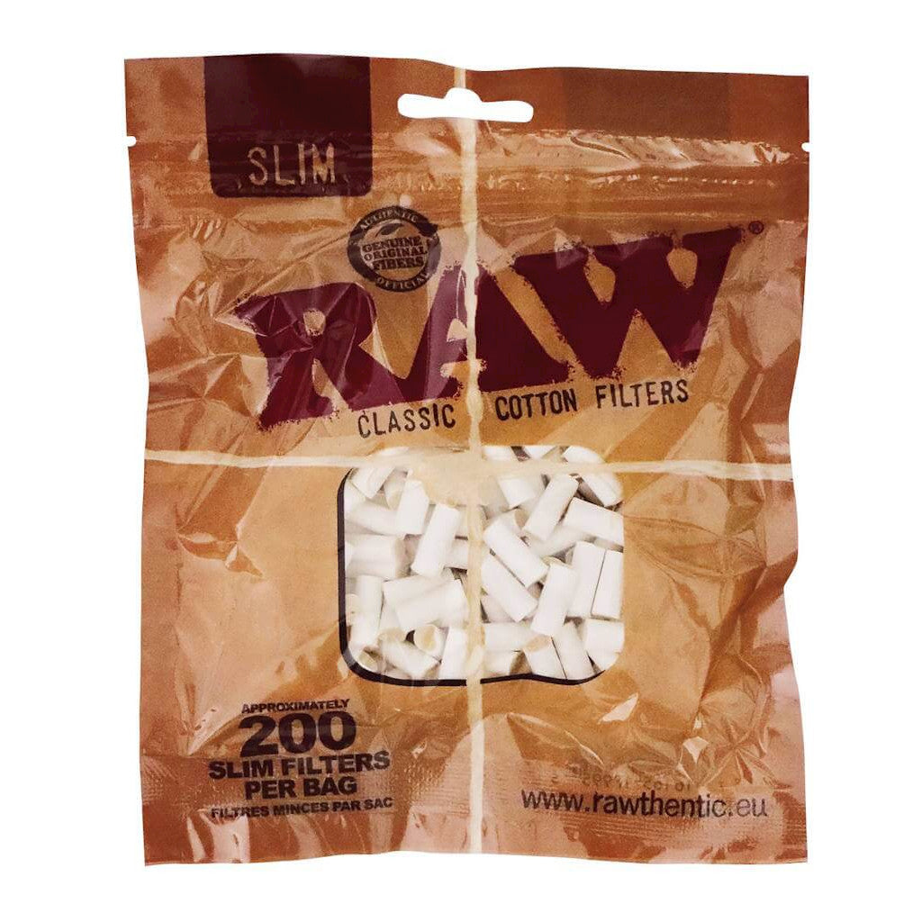 RAW - Slim Filters (200 kpl)