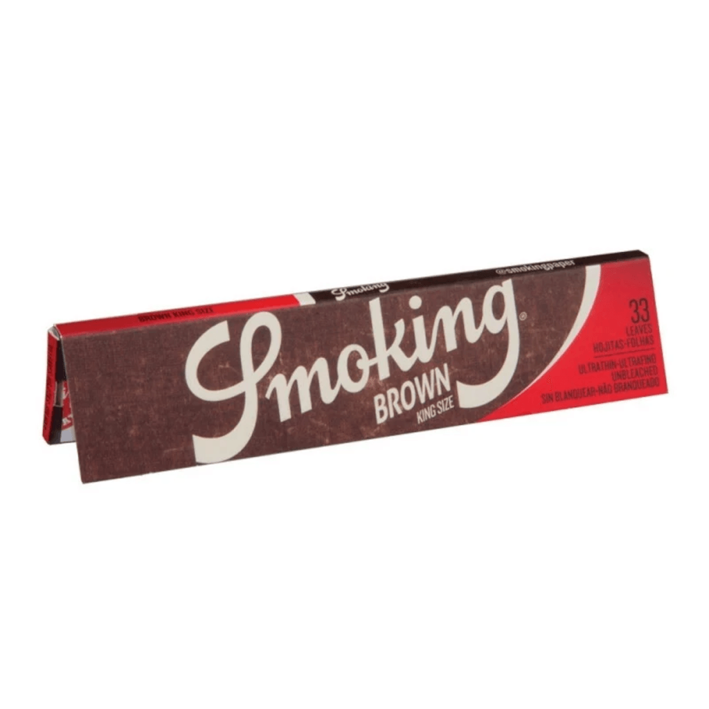 Smoking - Brown KS Ultra Thin Ohuet Pitkät Paperit - Ghost Town Seeds
